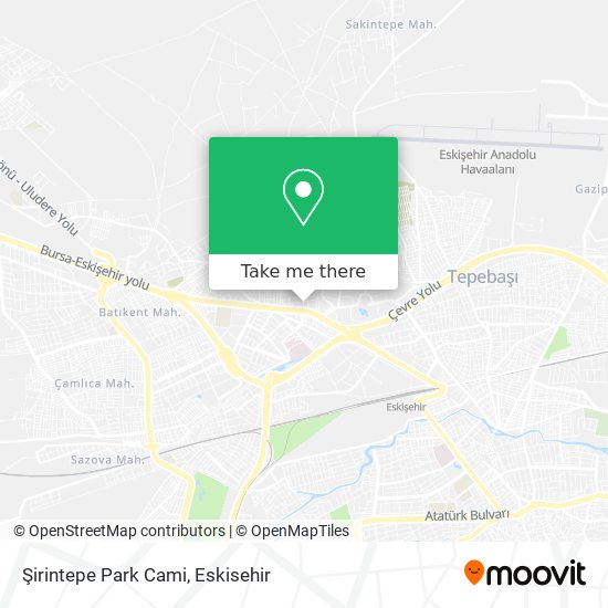 Şirintepe Park Cami map
