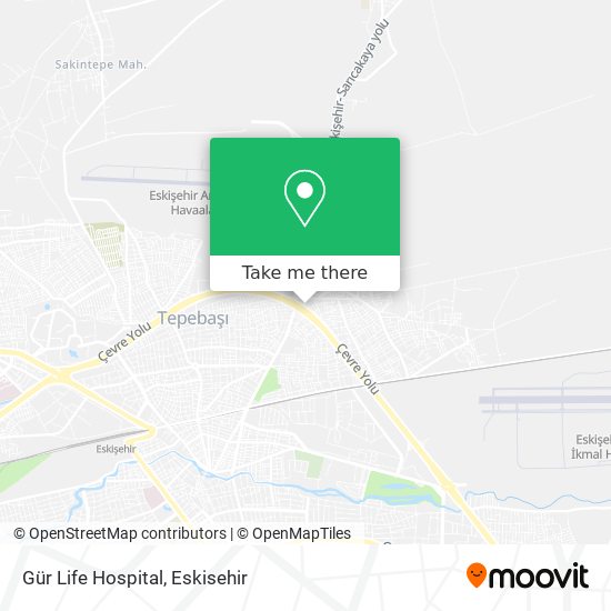 Gür Life Hospital map