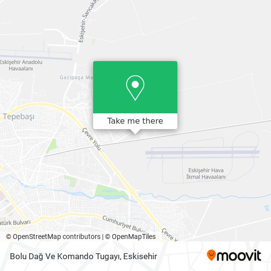 Bolu Dağ Ve Komando Tugayı map