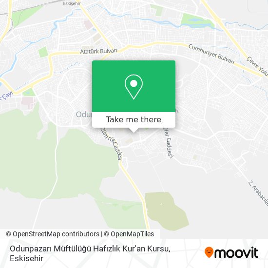 Odunpazarı Müftülüğü Hafızlık Kur'an Kursu map