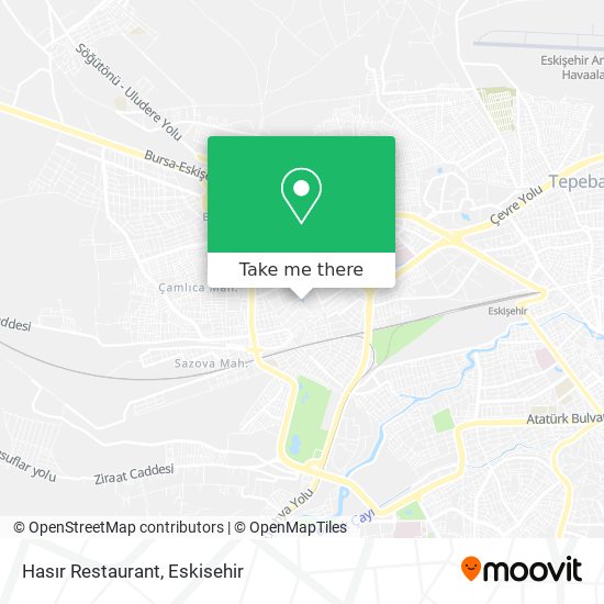 Hasır Restaurant map