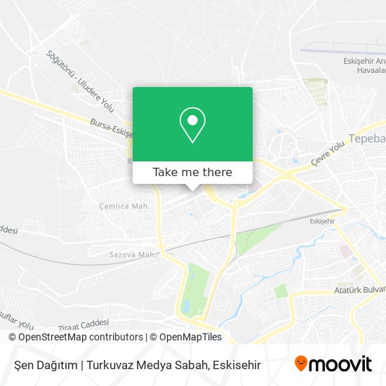 Şen Dağıtım | Turkuvaz Medya Sabah map