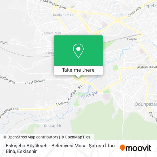 Eskişehir Büyükşehir Belediyesi Masal Şatosu İdari Bina map
