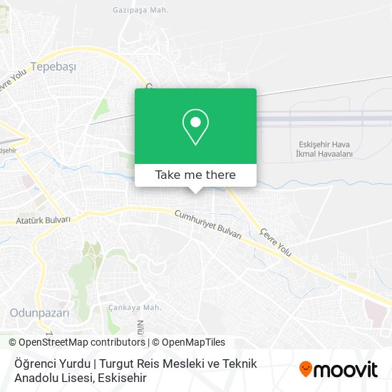 Öğrenci Yurdu | Turgut Reis Mesleki ve Teknik Anadolu Lisesi map