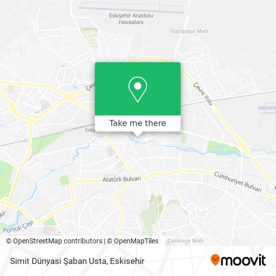 Simit Dünyasi Şaban Usta map