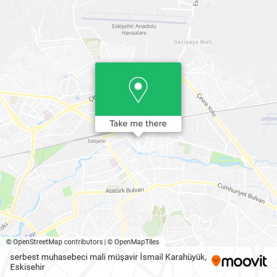 serbest muhasebeci mali müşavir İsmail Karahüyük map