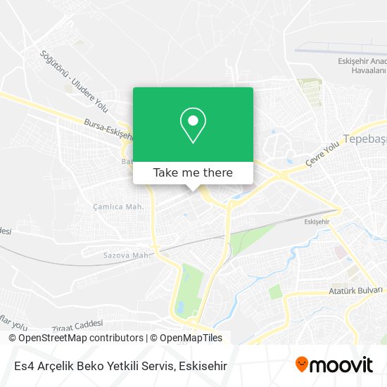 Es4 Arçelik Beko Yetkili Servis map