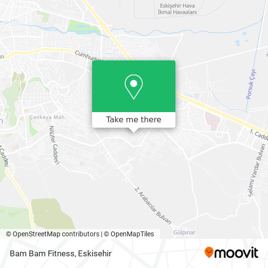 Bam Bam Fitness map