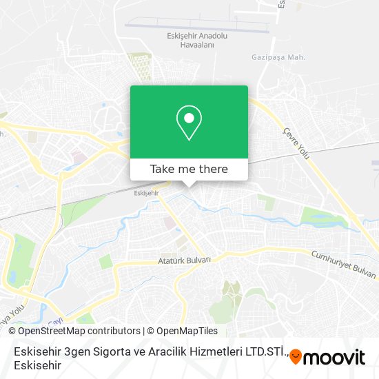 Eskisehir 3gen Sigorta ve Aracilik Hizmetleri LTD.STİ. map
