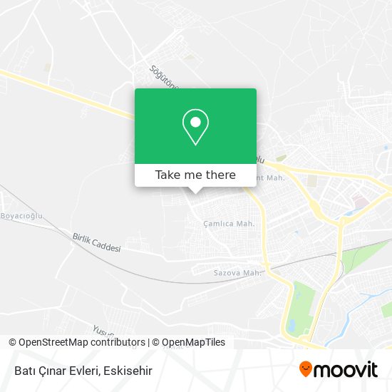 Batı Çınar Evleri map