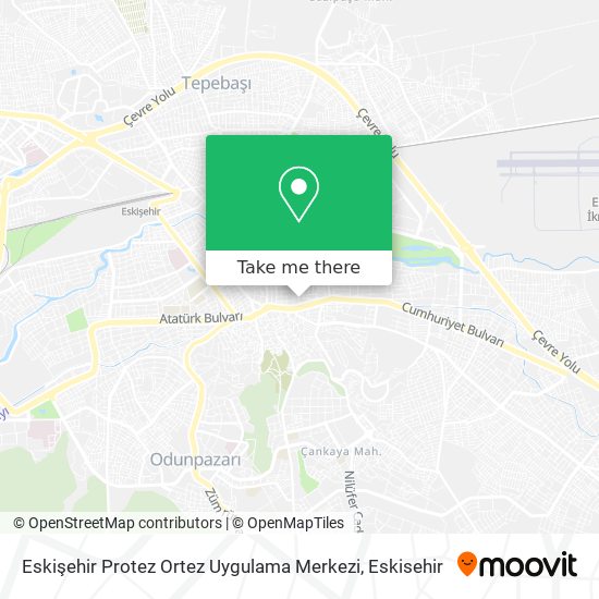 Eskişehir Protez Ortez Uygulama Merkezi map