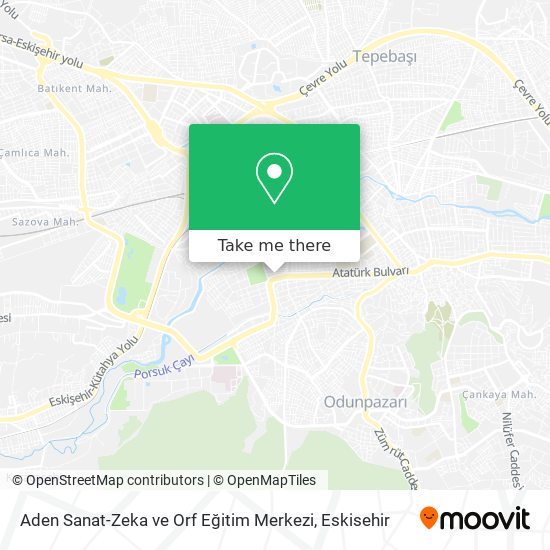 Aden Sanat-Zeka ve Orf Eğitim Merkezi map