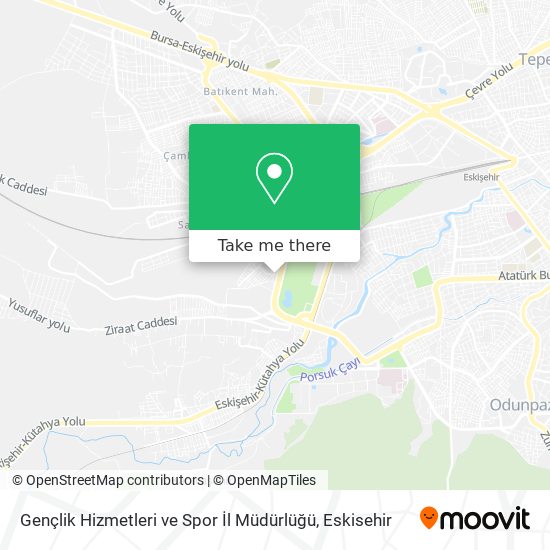 Gençlik Hizmetleri ve Spor İl Müdürlüğü map