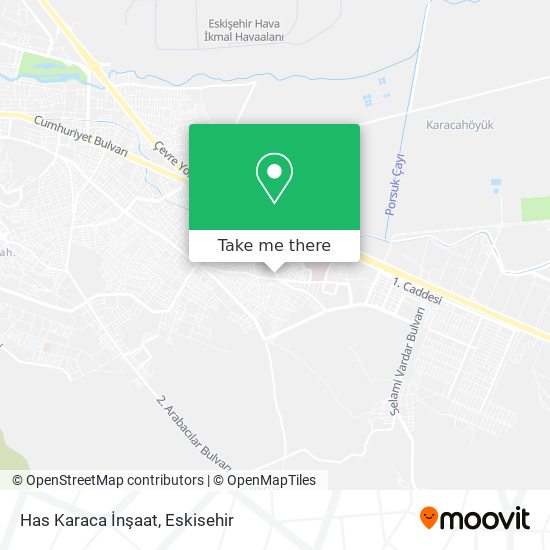 Has Karaca İnşaat map