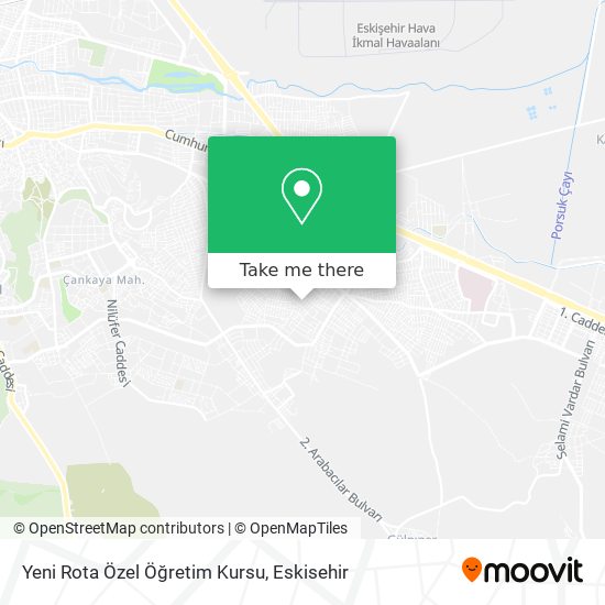 Yeni Rota Özel Öğretim Kursu map