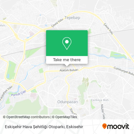 Eskişehir Hava Şehitliği Otoparkı map