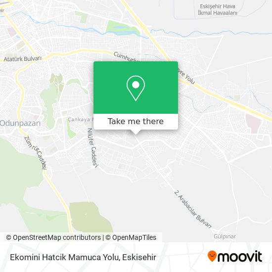 Ekomini Hatcik Mamuca Yolu map