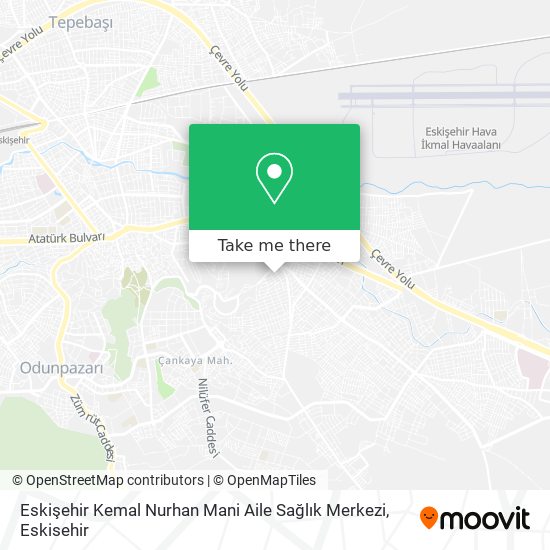 Eskişehir Kemal Nurhan Mani Aile Sağlık Merkezi map