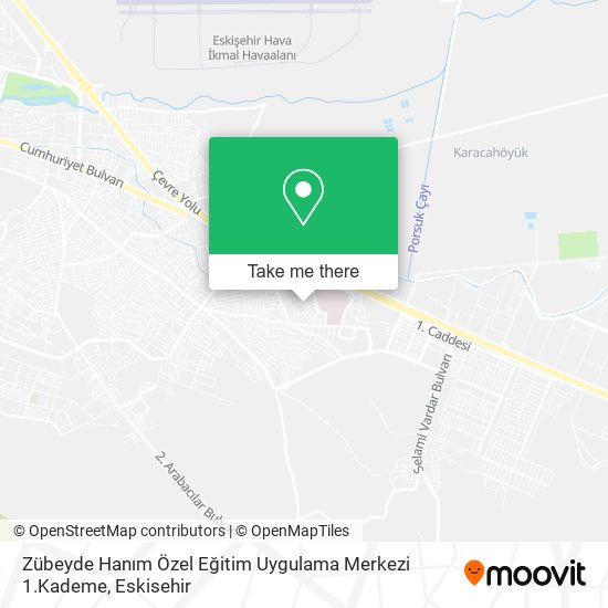 Zübeyde Hanım Özel Eğitim Uygulama Merkezi 1.Kademe map