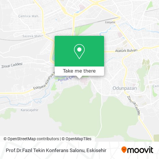 Prof.Dr.Fazıl Tekin Konferans Salonu map