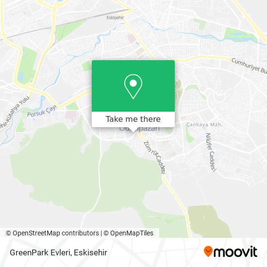 GreenPark Evleri map