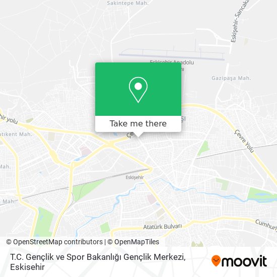 T.C. Gençlik ve Spor Bakanlığı Gençlik Merkezi map