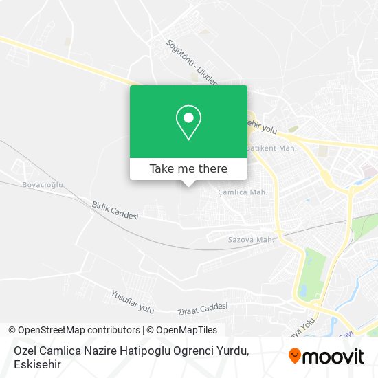 Ozel Camlica Nazire Hatipoglu Ogrenci Yurdu map