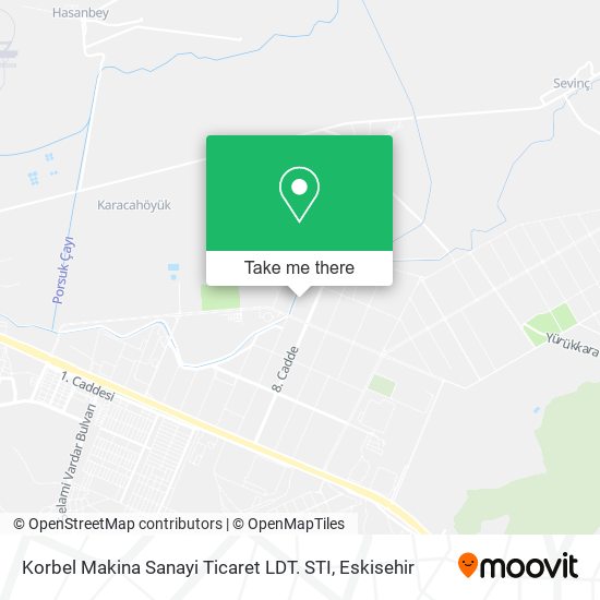 Korbel Makina Sanayi Ticaret LDT. STI map