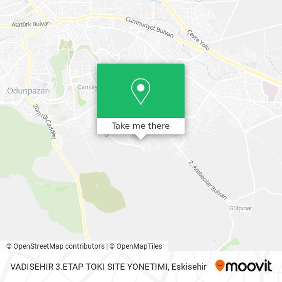 VADISEHIR 3.ETAP TOKI SITE YONETIMI map