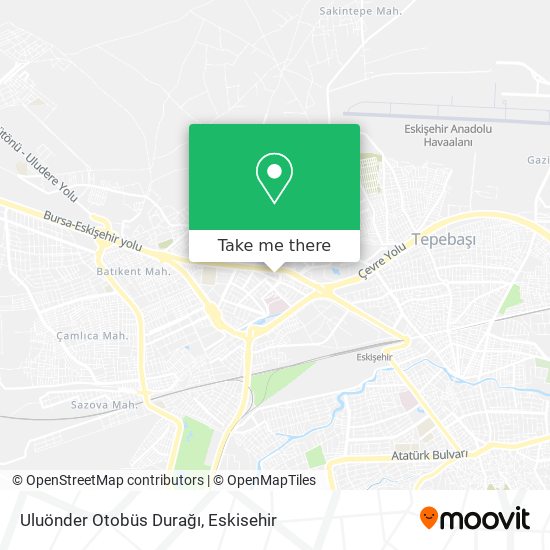 Uluönder Otobüs Durağı map