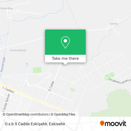 O.s.b 9.Cadde Eski̇şehi̇r map