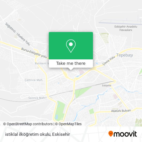 istiklal ilköğretim okulu map