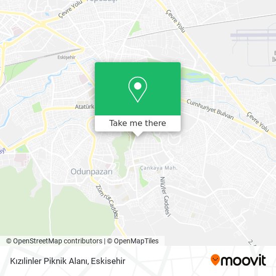 Kızılinler Piknik Alanı map