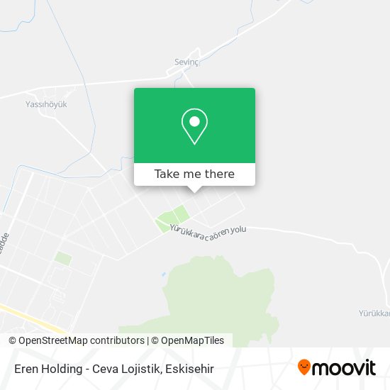 Eren Holding - Ceva Lojistik map