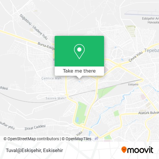 Tuval@Eskişehir map