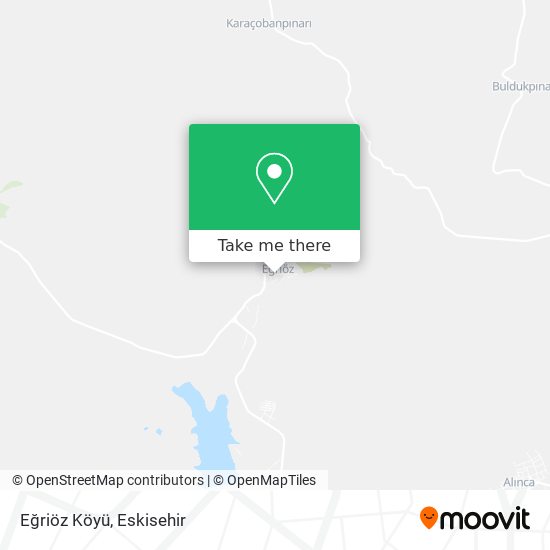 Eğriöz Köyü map