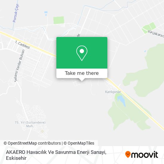 AKAERO Havacılık Ve Savunma Enerji Sanayi map