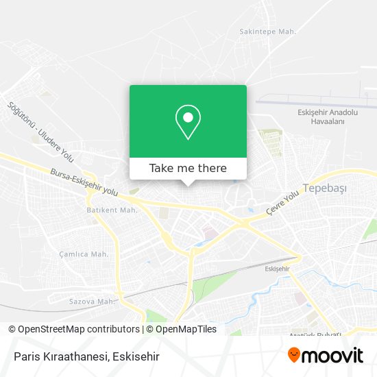 Paris Kıraathanesi map