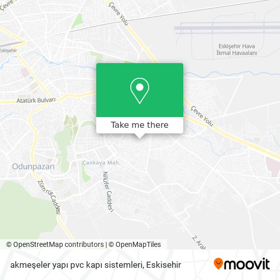 akmeşeler yapı pvc kapı sistemleri map