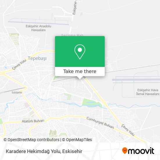 Karadere Hekimdağ Yolu map