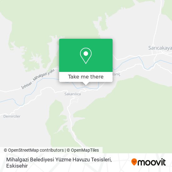 Mihalgazi Belediyesi Yüzme Havuzu Tesisleri map