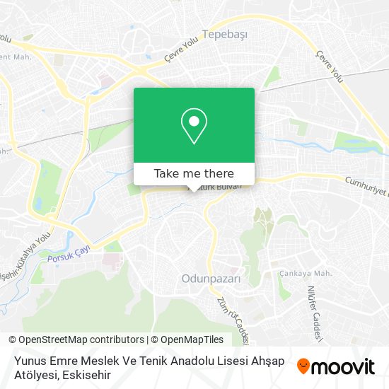 Yunus Emre Meslek Ve Tenik Anadolu Lisesi Ahşap Atölyesi map
