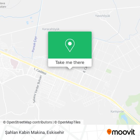Şahlan Kabin Makina map
