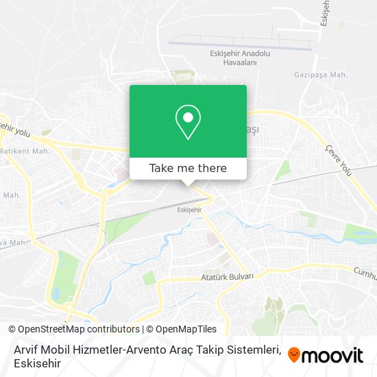Arvif Mobil Hizmetler-Arvento Araç Takip Sistemleri map