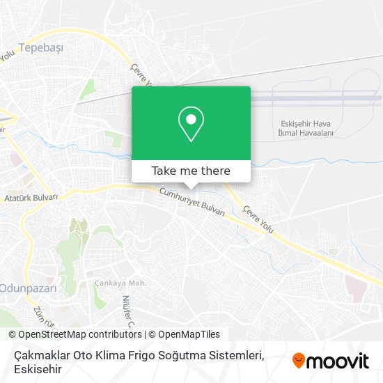 Çakmaklar Oto Klima Frigo Soğutma Sistemleri map