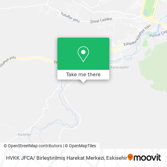 HVKK JFCA/ Birleştirilmiş Harekat Merkezi map