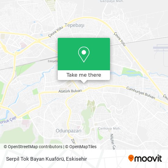 Serpil Tok Bayan Kuaförü map