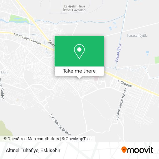 Altınel Tuhafiye map