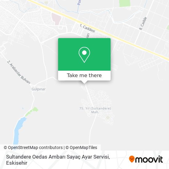 Sultandere Oedas Ambarı Sayaç Ayar Servisi map