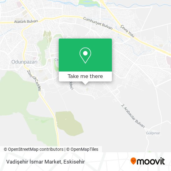 Vadişehir İsmar Market map